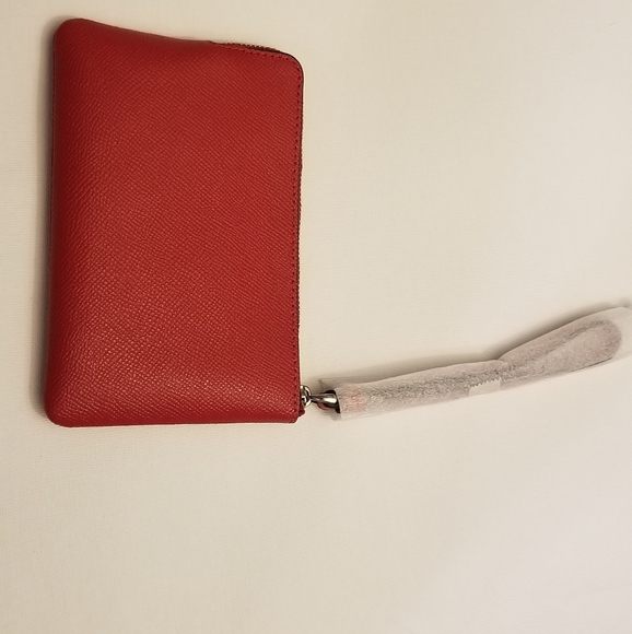 Red Coach wristlet, NWT - Picture 5 of 5